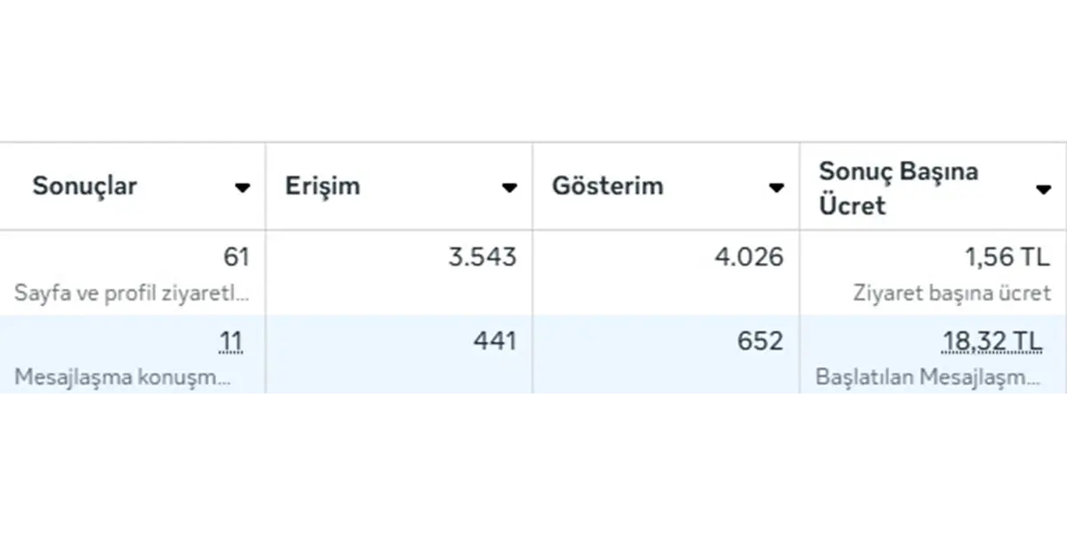 ROAS grafiği - %420 artış